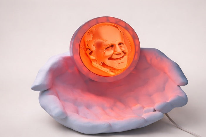 Personalised Lithophane Memorial Light – Open Hands