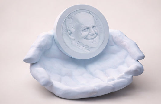 Personalised Lithophane Memorial Light – Open Hands