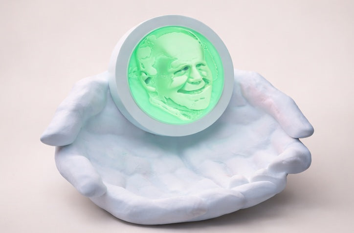 Personalised Lithophane Memorial Light – Open Hands