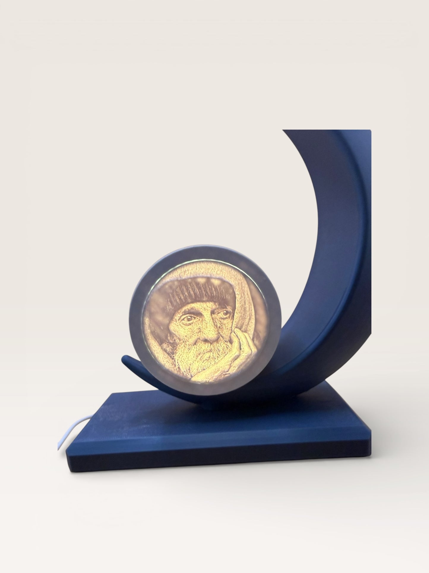 Personalised Lithophane Memorial Light – vase