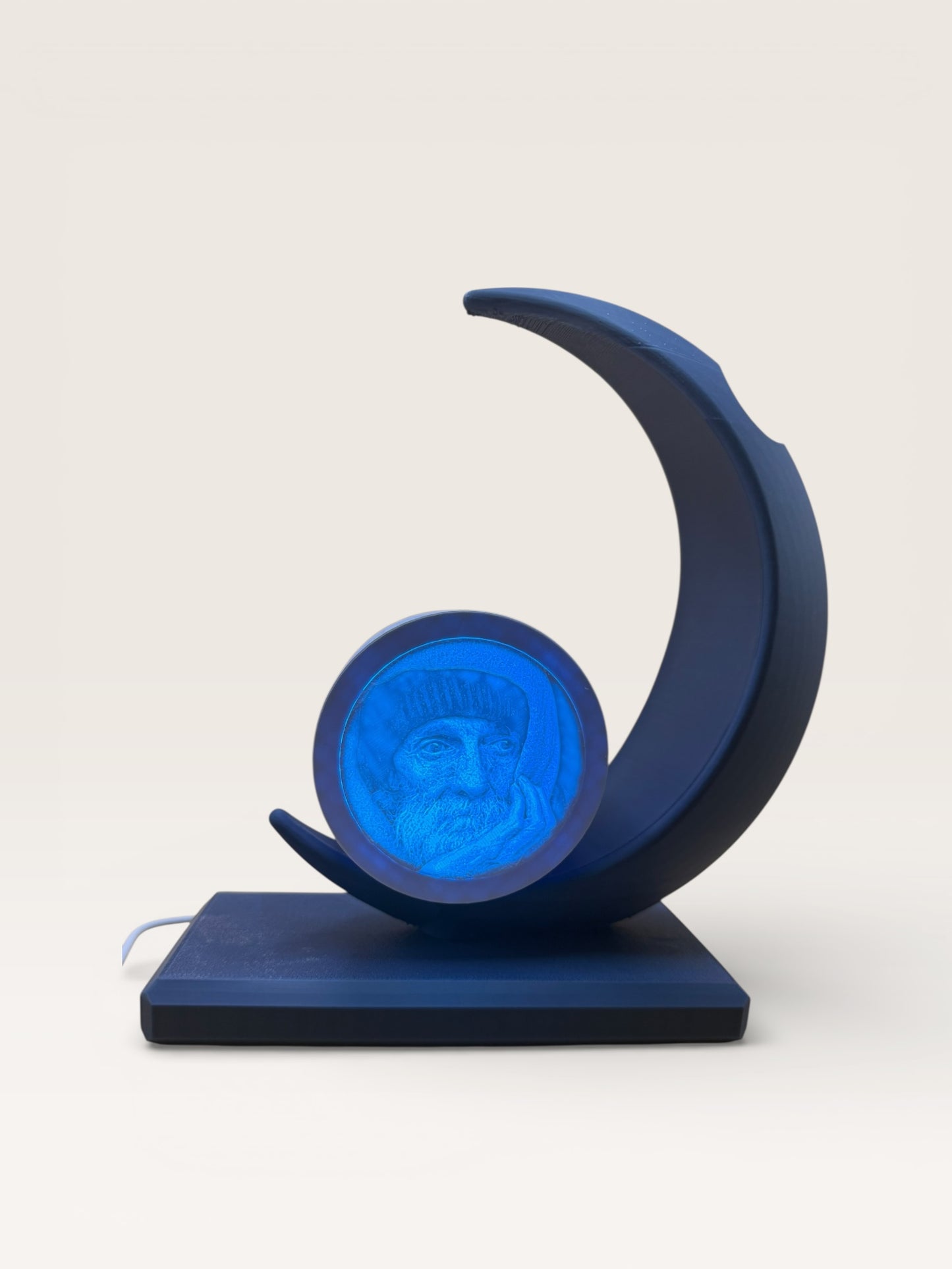 Personalised Lithophane Memorial Light – vase